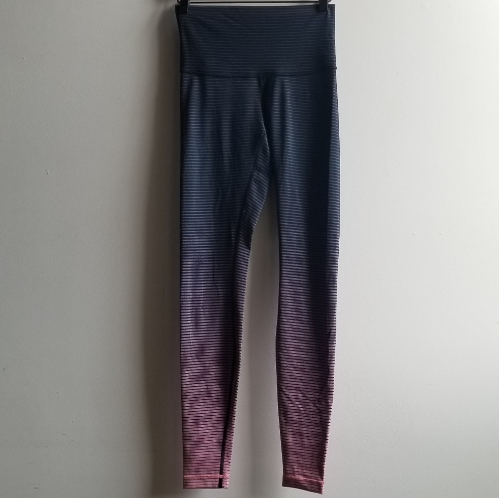 Lululemon Wunder Under Luxtreme Ombre Stripe Leggings